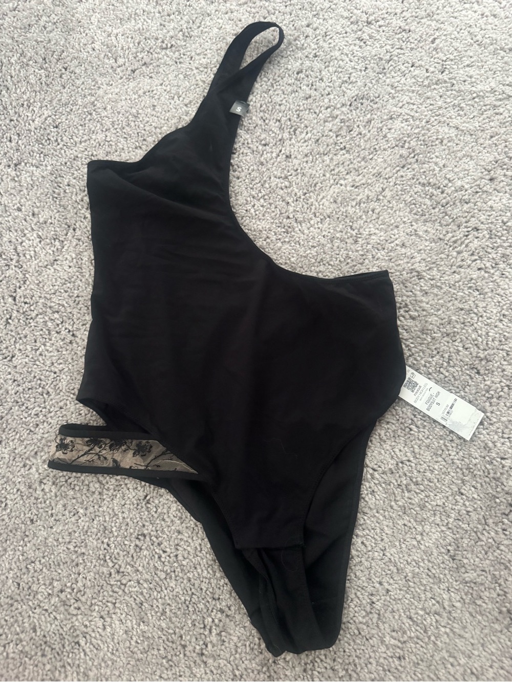 Fougue bodysuit high leg NWT